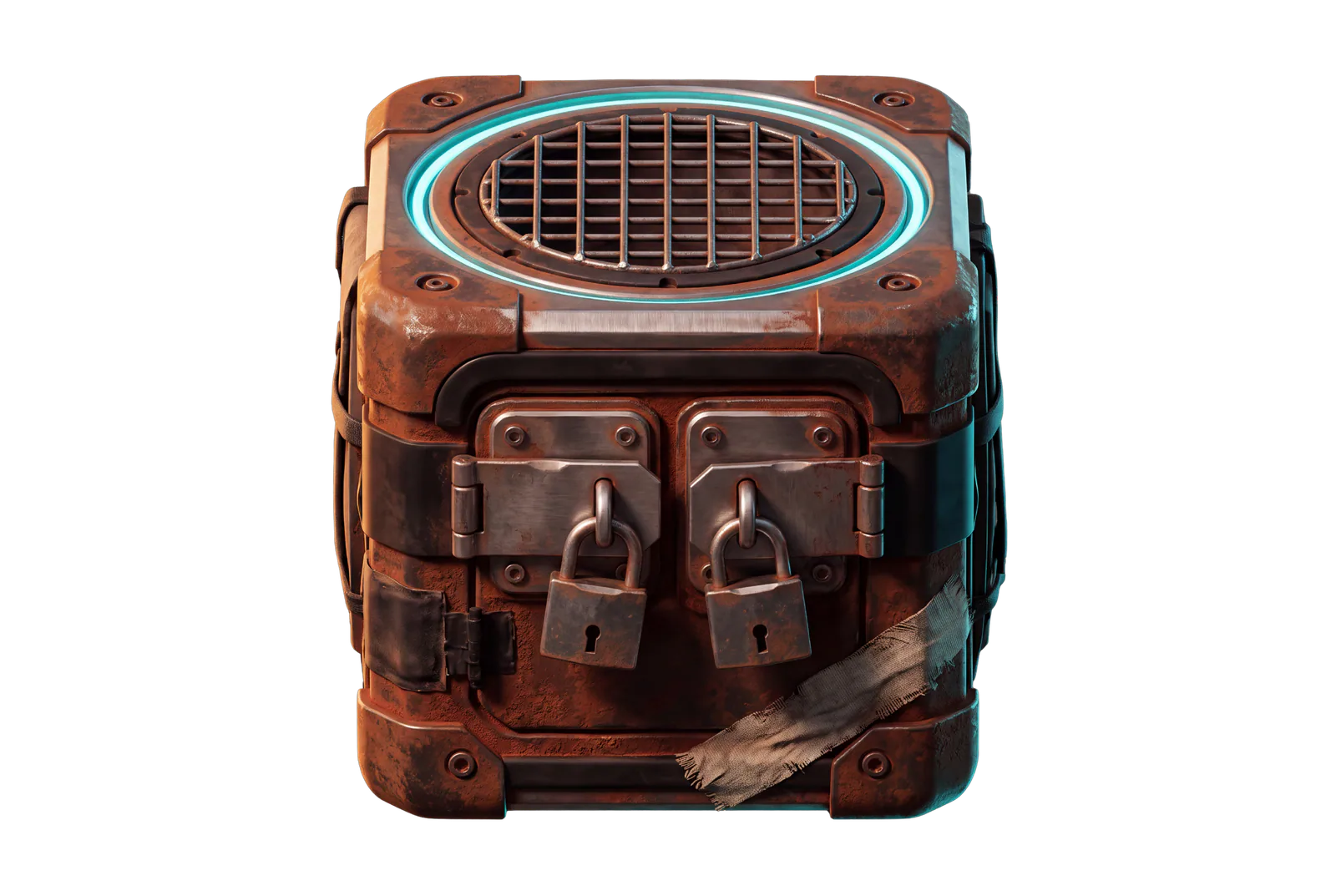 Locked flight case — Prop